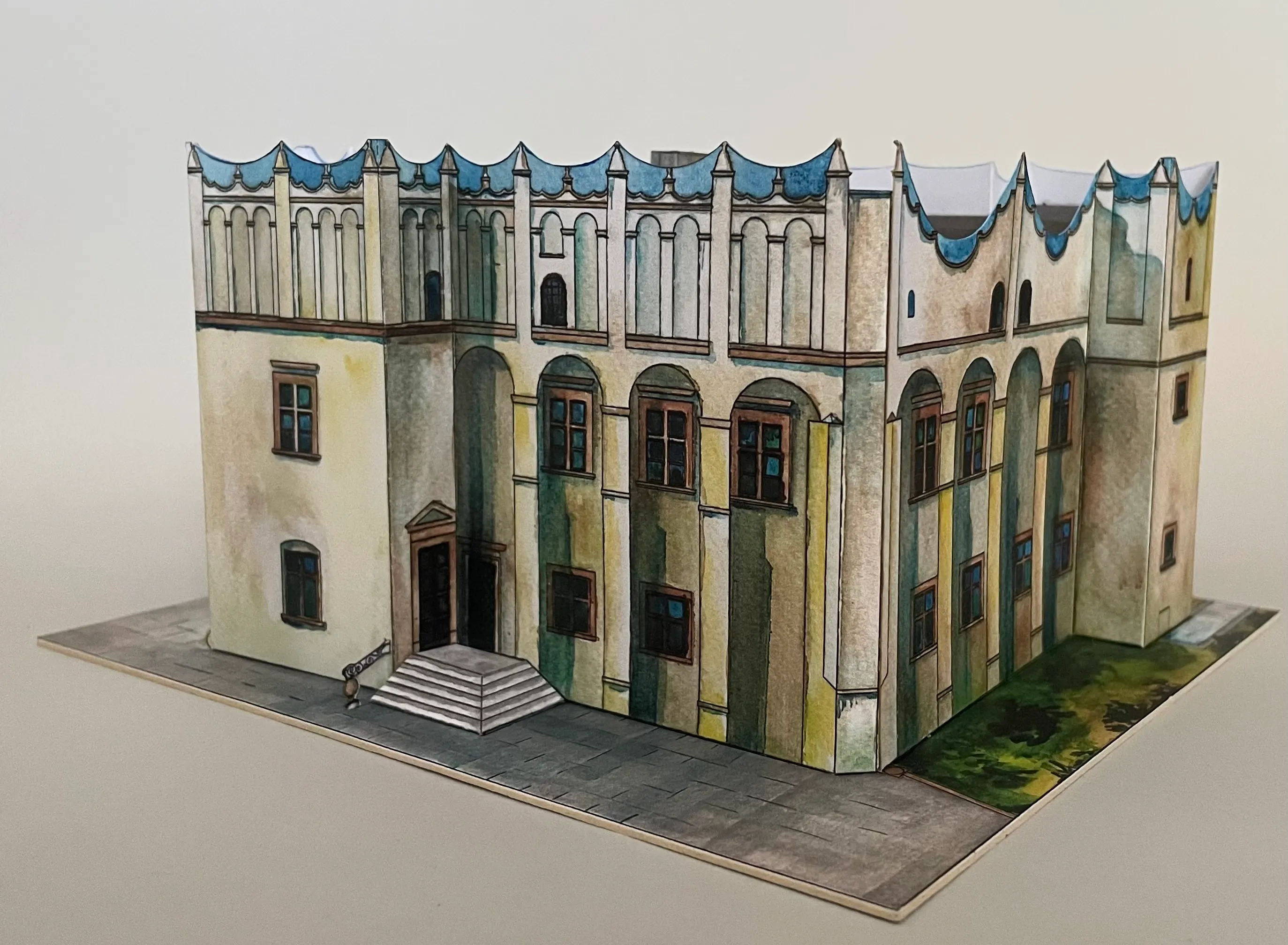 Dvor krakovskej kapituly v Pabianiciach